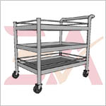 Stainless Steel Trolley