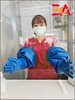 polyurothene gloves glovebox piercan